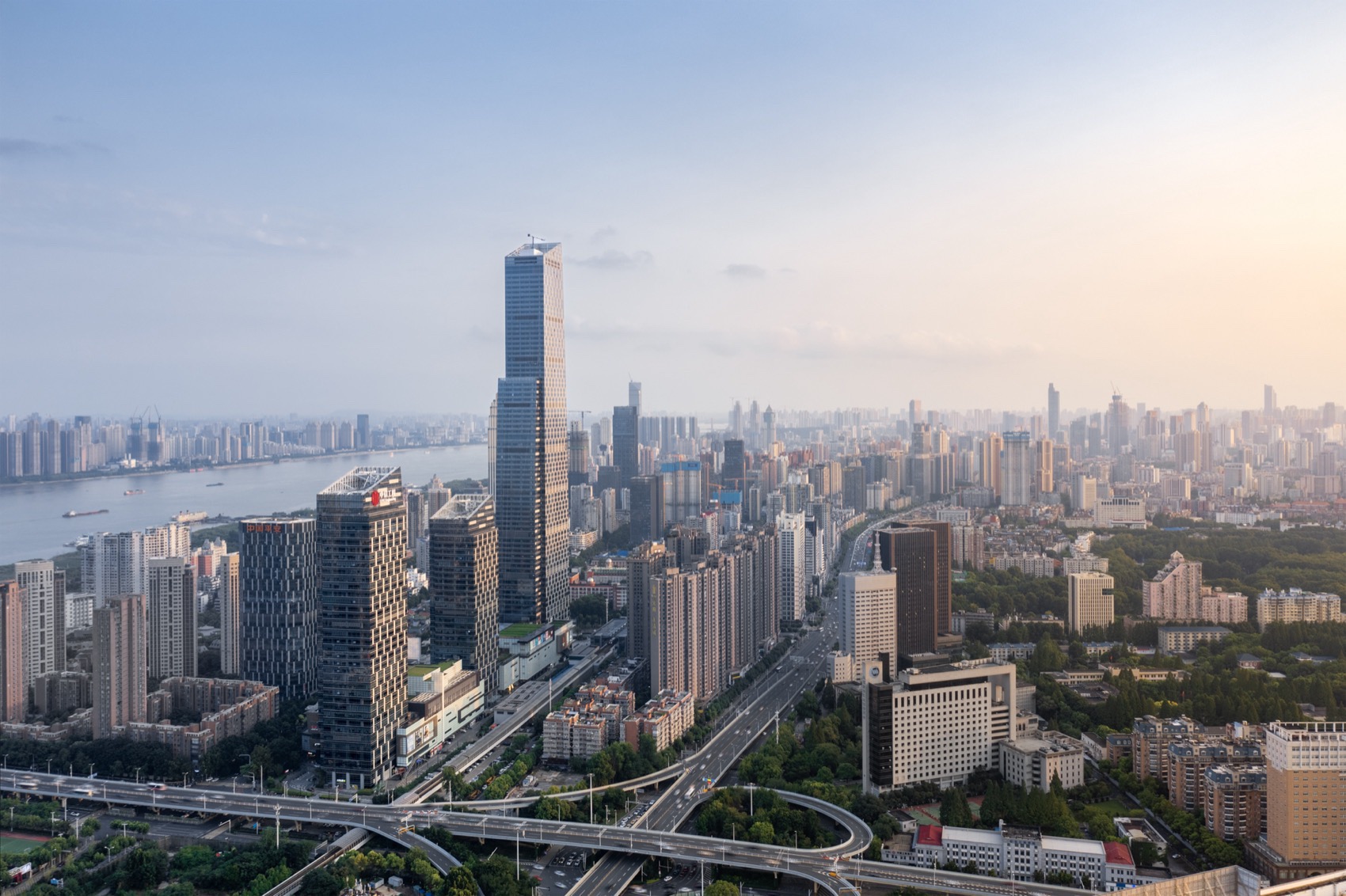 武汉天地商务集群丨中国武汉丨佩里·克拉克·佩里建筑师事务所-11