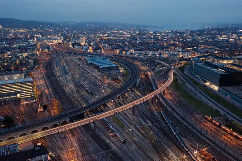 DGJ Paysages丨Fuss- und Veloverbindung Kreis 4-5 Zürich丨瑞士-0