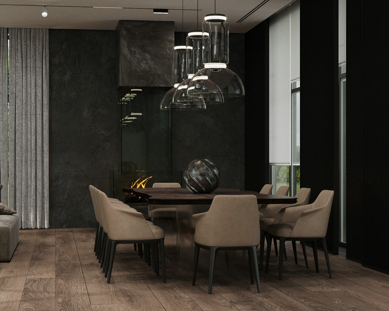 深色系空间设计-3