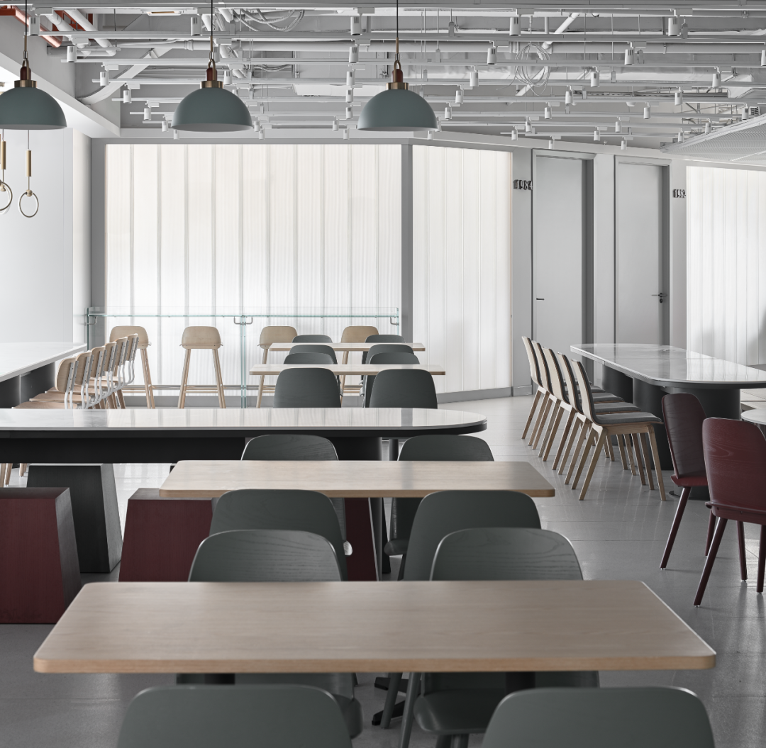 深圳李宁总部员工餐厅丨中国深圳丨叁上叁设计团队-36