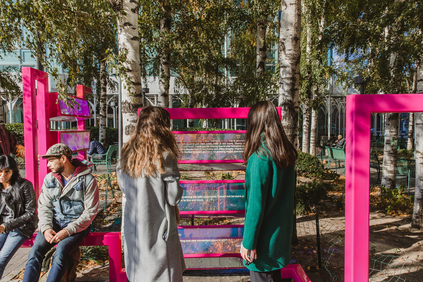 “Ribbon”临时装置丨美国纽约丨The Urban Conga 与 Hive Public Space-25