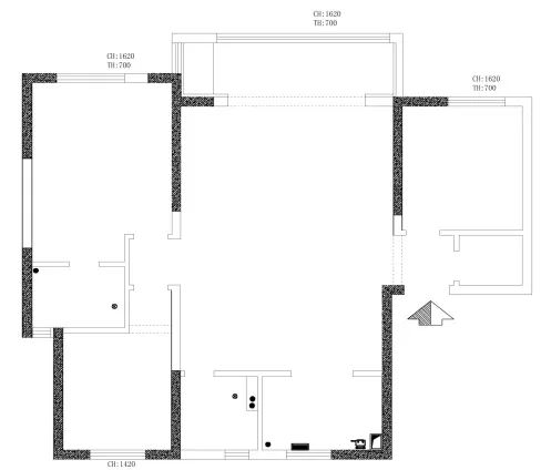 银川金地自在城 129m²简约风设计丨中国银川丨宁夏城市人家-8