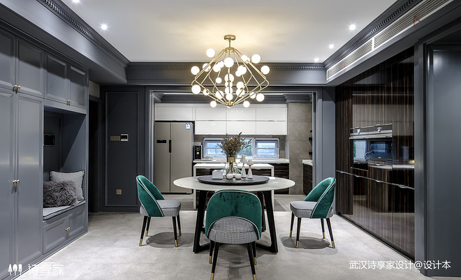 75万元四居及以上240平米装修案例丨诗享家设计-29