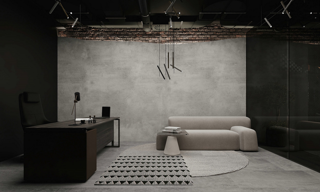 乌克兰基辅 115㎡办公空间设计-14