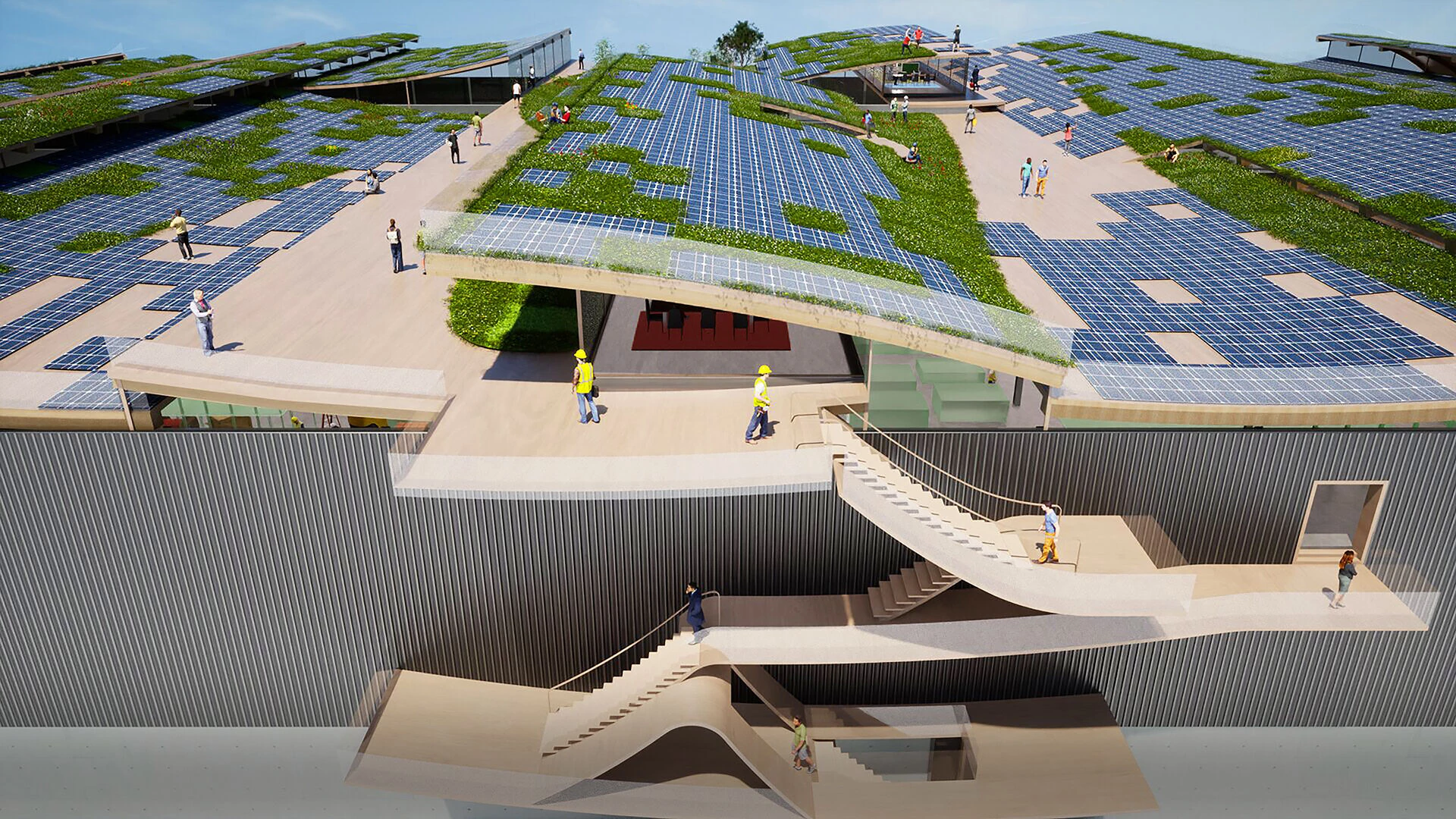 带有办公功能的木制工业大厅丨荷兰丨Btoo-17