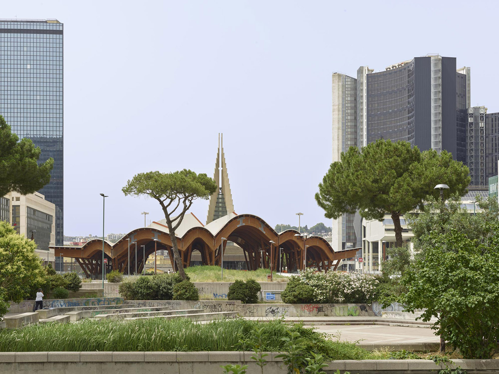 那不勒斯中央商务区车站丨意大利那不勒斯-12