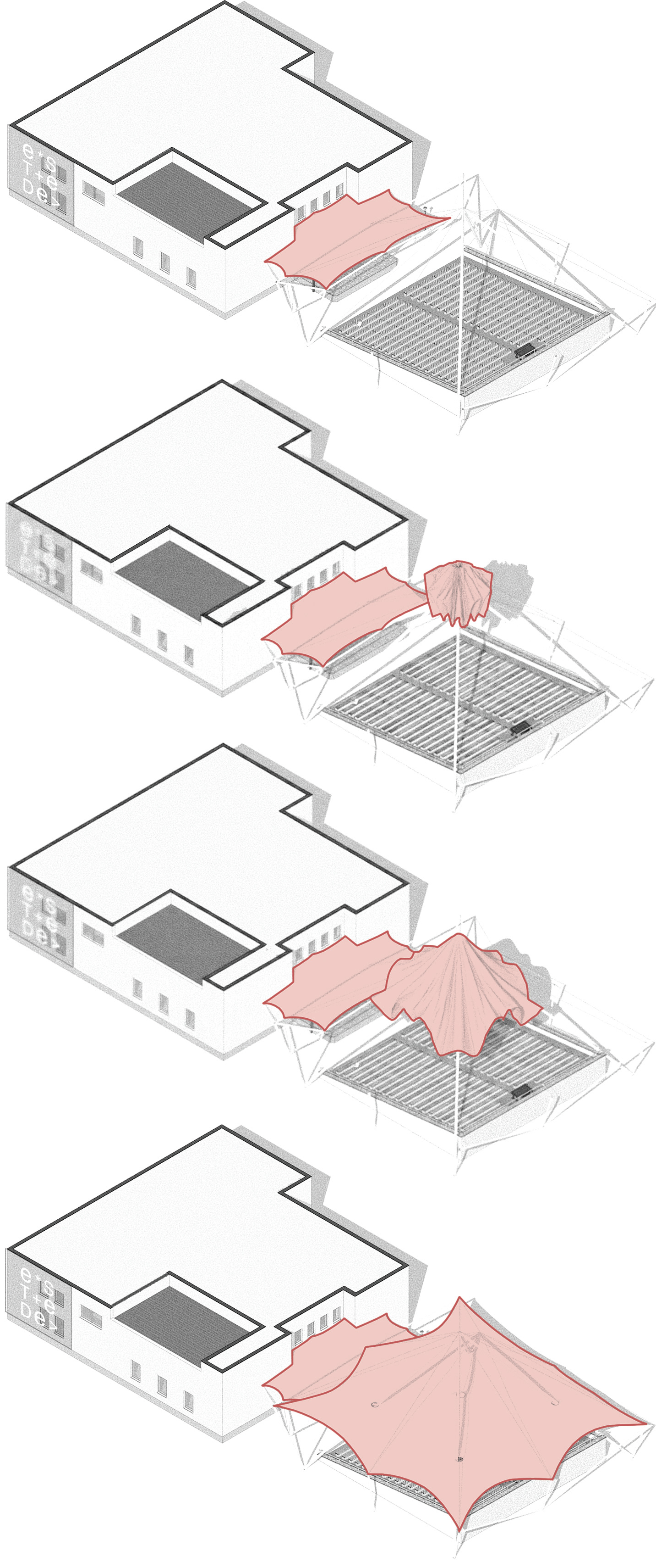 张力式雨篷丨波兰丨Pavel Hitaryn-22