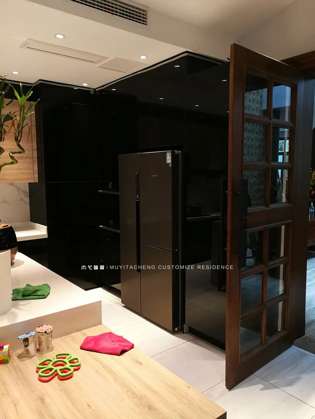 万科渝园现代简约厨房丨中国重庆丨木艺踏程-24