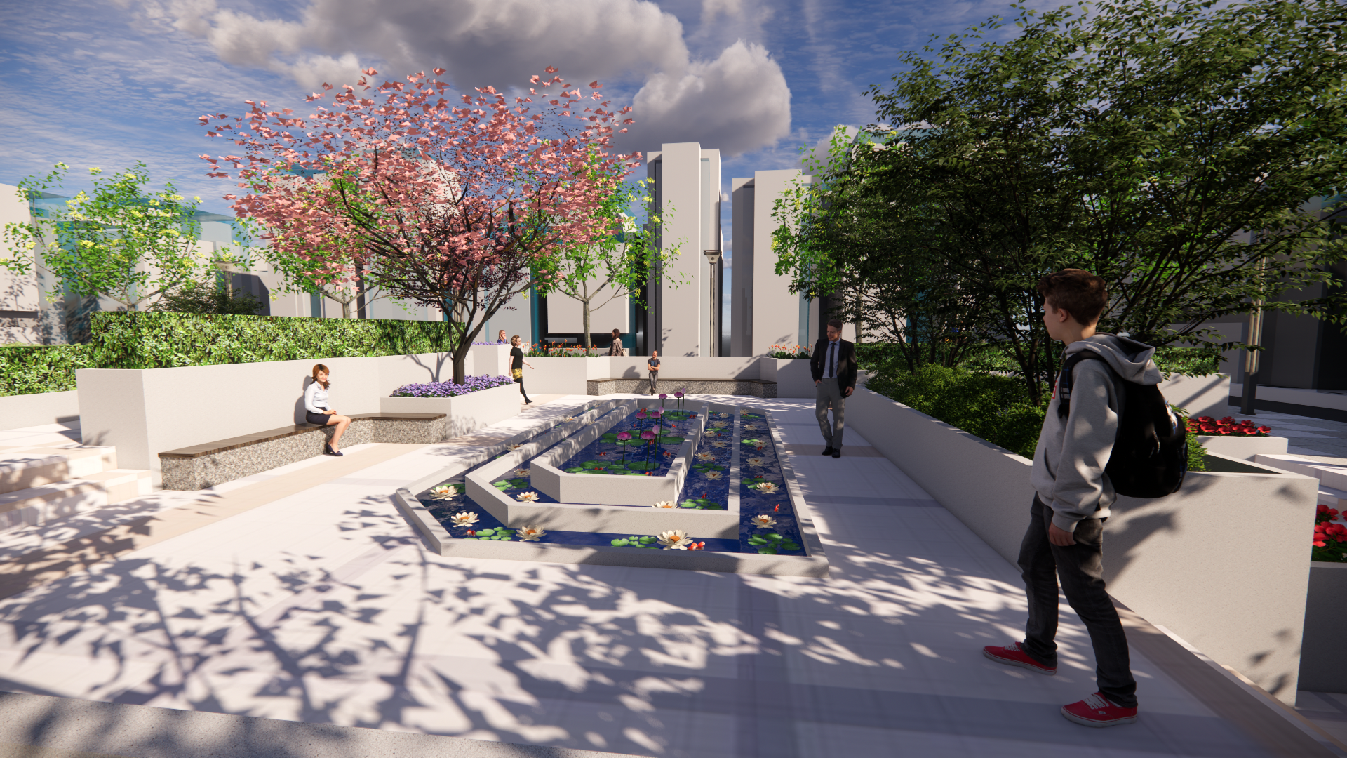 高与低的碰撞——广场公园-4