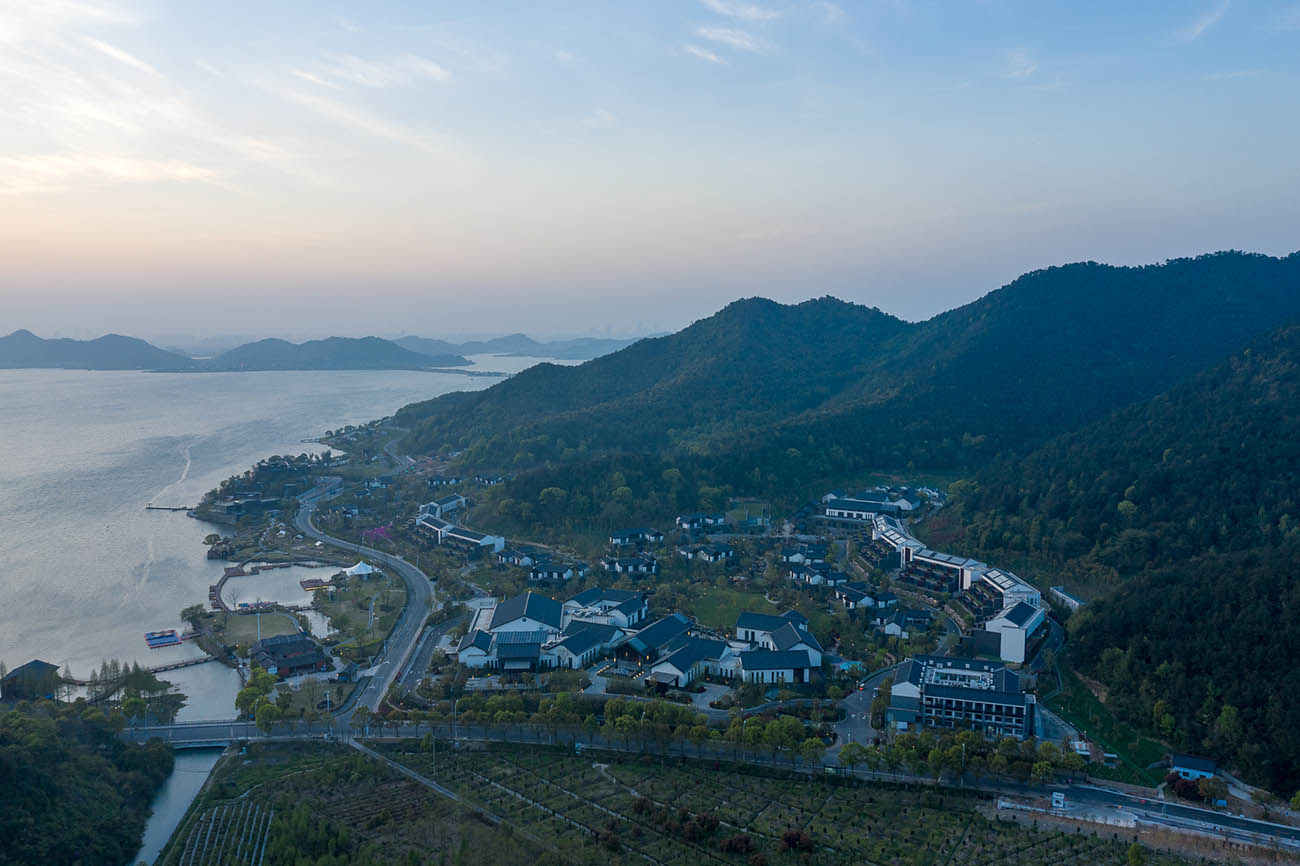 宁波东钱湖康得思酒店-景观设计作品-0