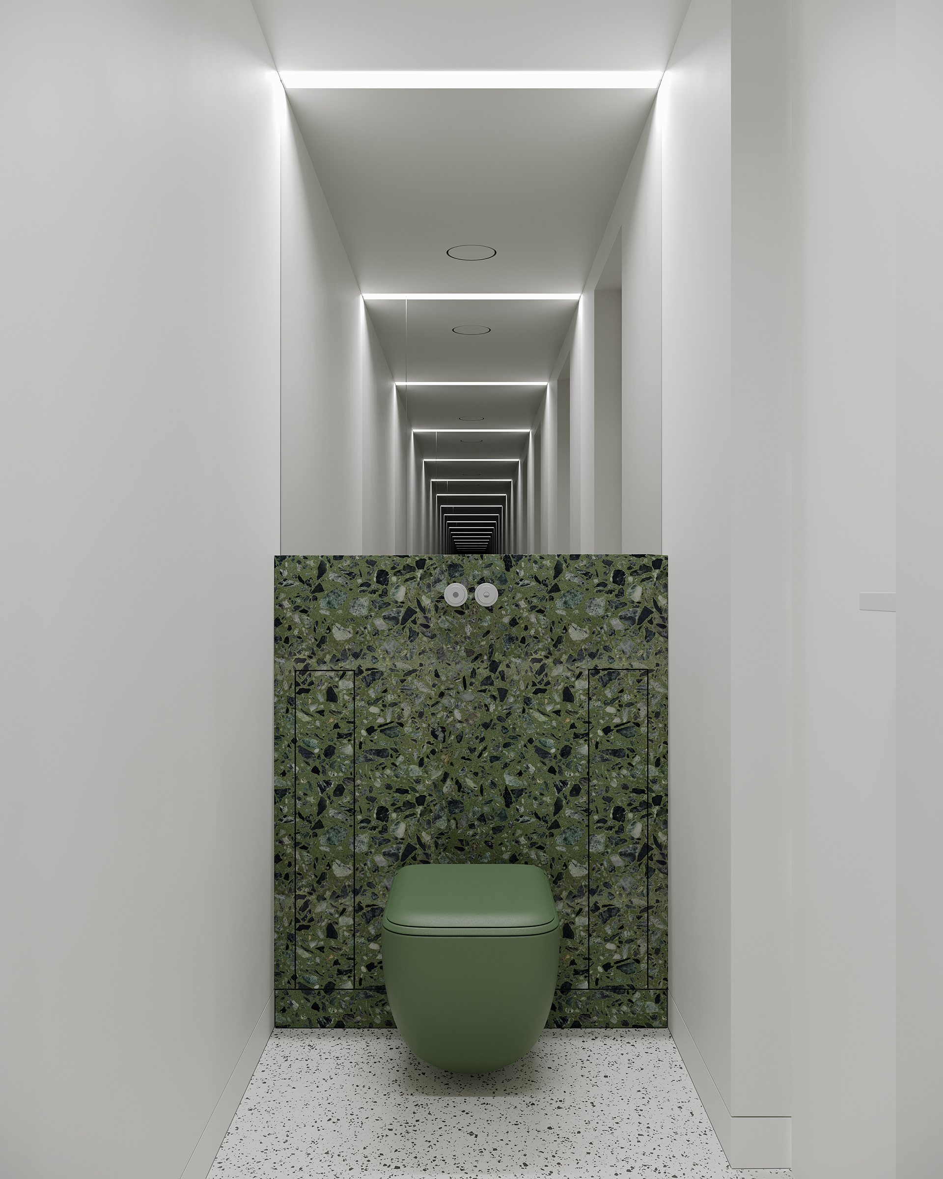 PRL时代典型波兰立方体房屋室内改造-22