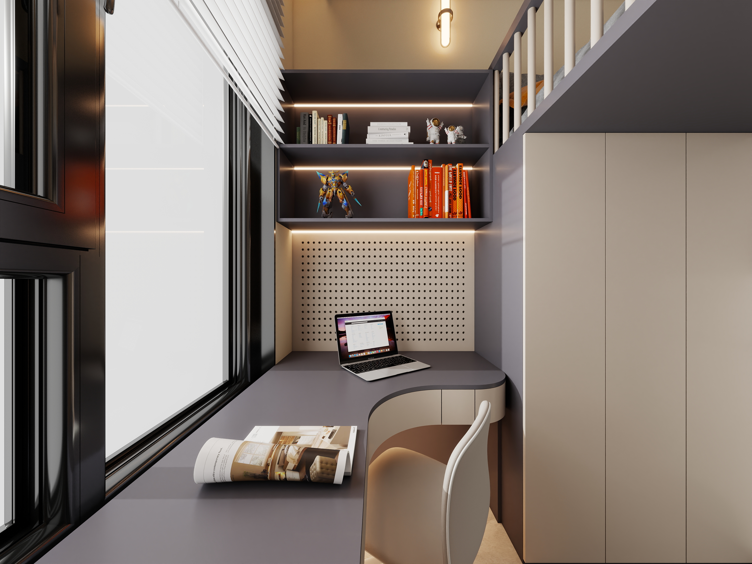 四川岳池御龙湾（214平方意式极简六居室）-67