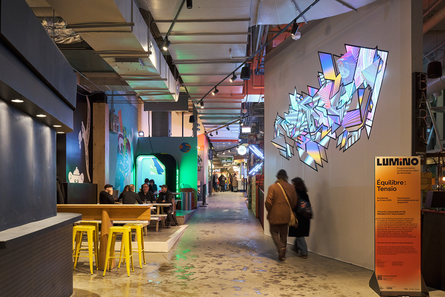 LUMINO灯光艺术节丨加拿大蒙特利尔丨众多艺术家（如Limelight Art,Chevalvert等）-31