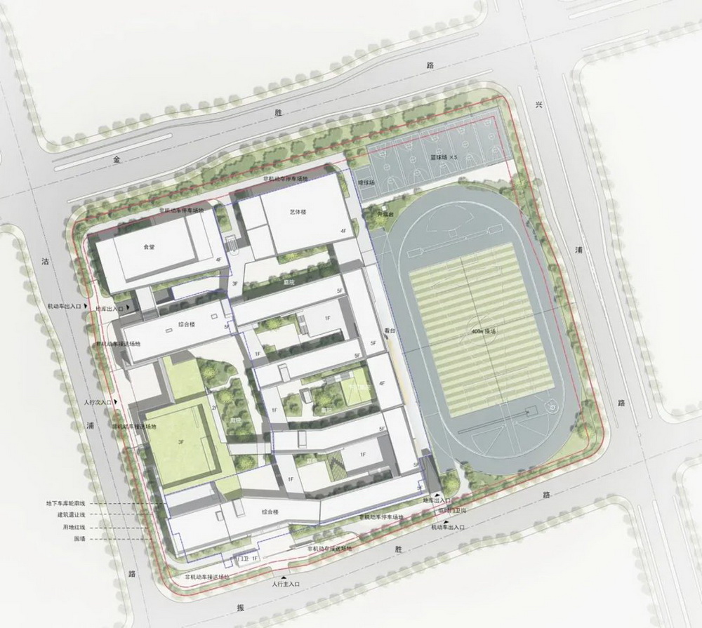苏州工业园区星浦实验中学丨中国苏州丨苏州华造建筑设计有限公司-67