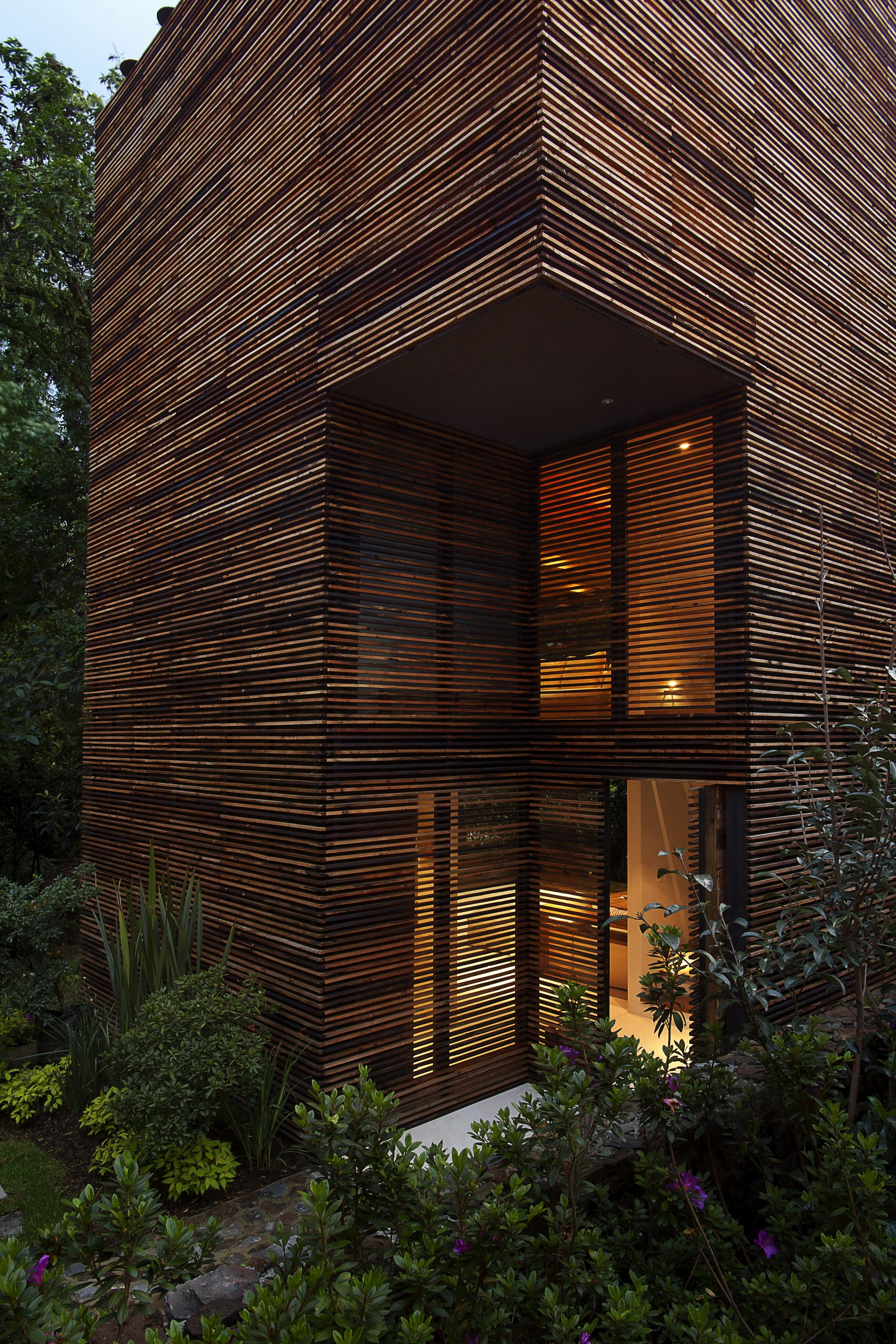 墨西哥简约环保 Chipicas Town Houses-13