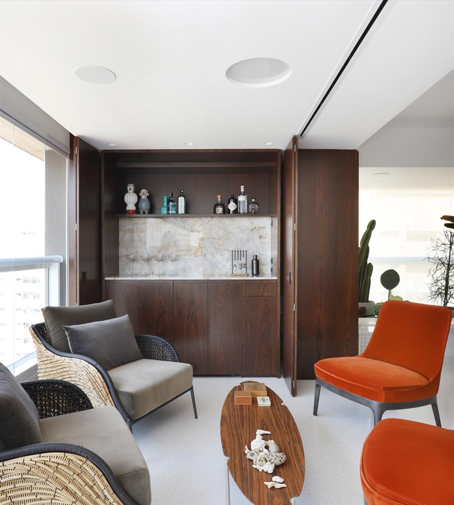 巴西 SP 公寓 | 极简设计,自然采光与通风的完美结合-5