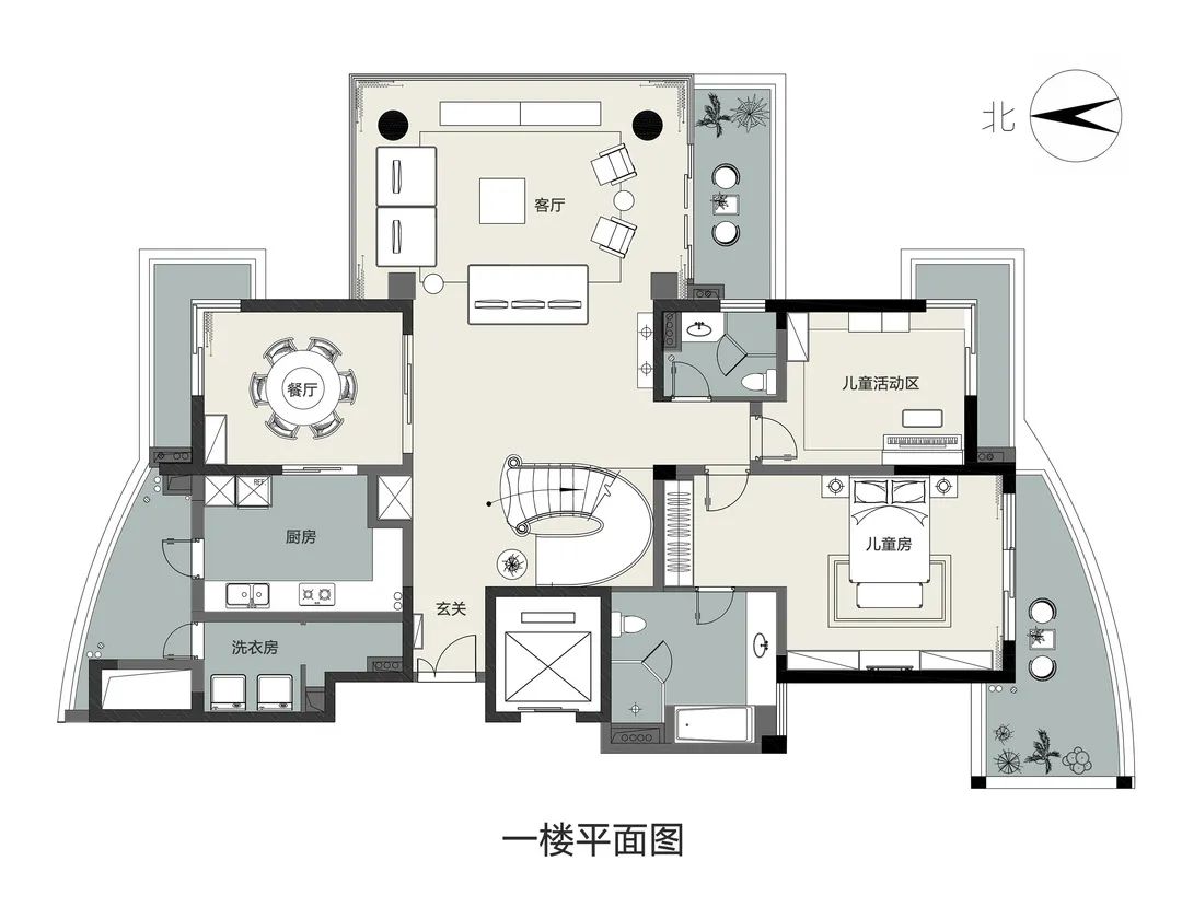 380㎡跃层豪宅改造丨中国杭州丨洛林设计RollingDesign-10