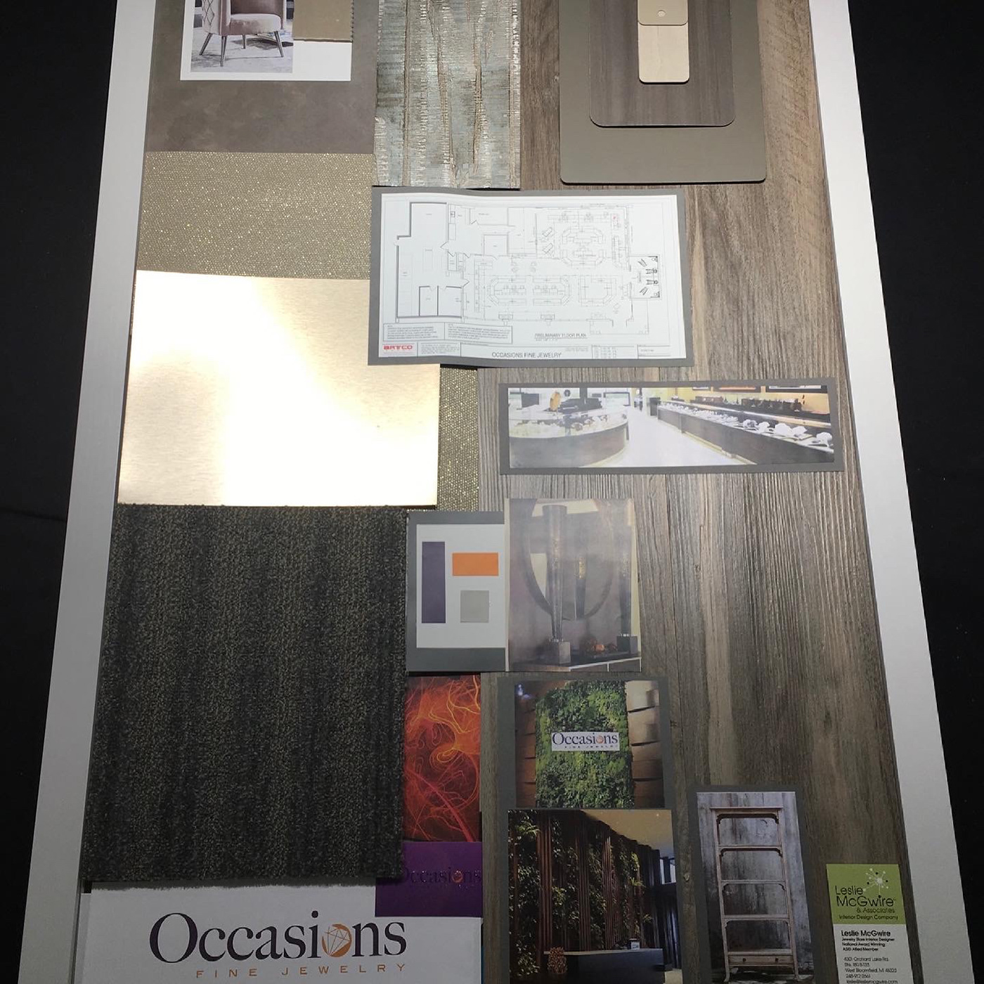 Occasions Fine Jewelry 室内设计丨美国丨Leslie McGwire-30