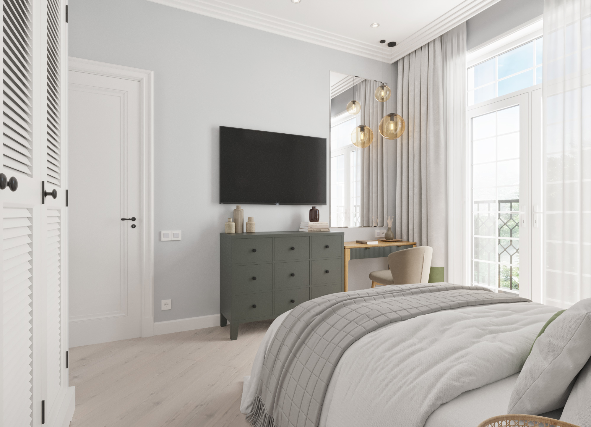 Design of an apartment 240m2 Greenwich.Tashkent.-21