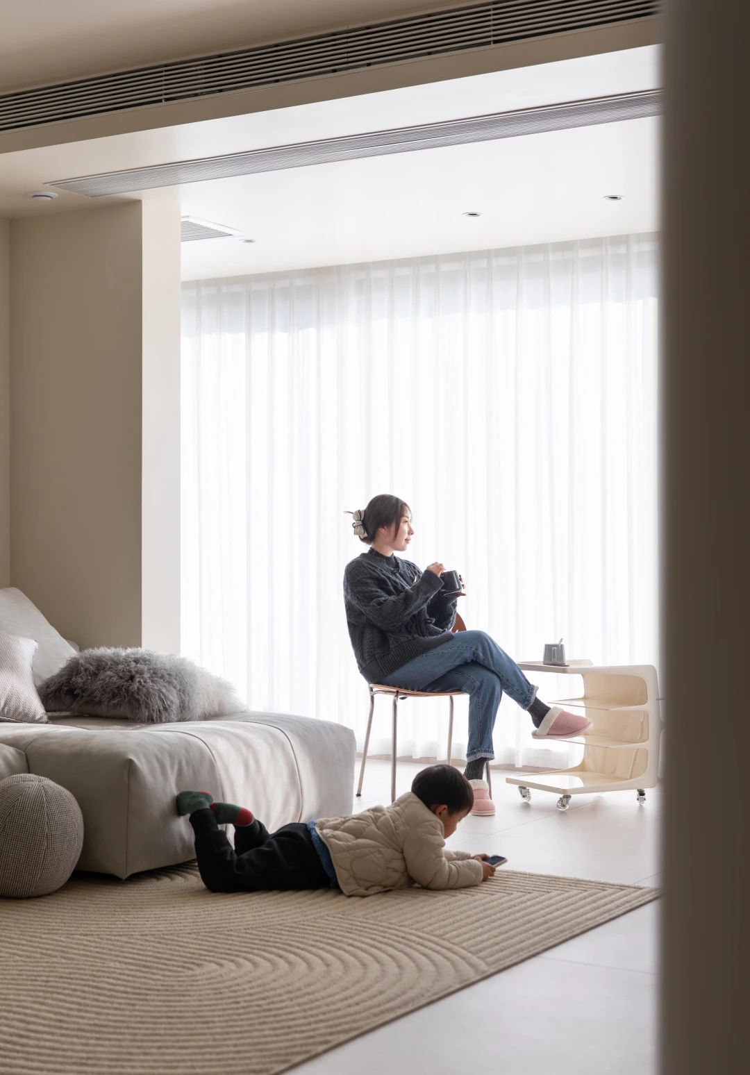 简致奶油之家丨中国镇江丨十二间设计-5