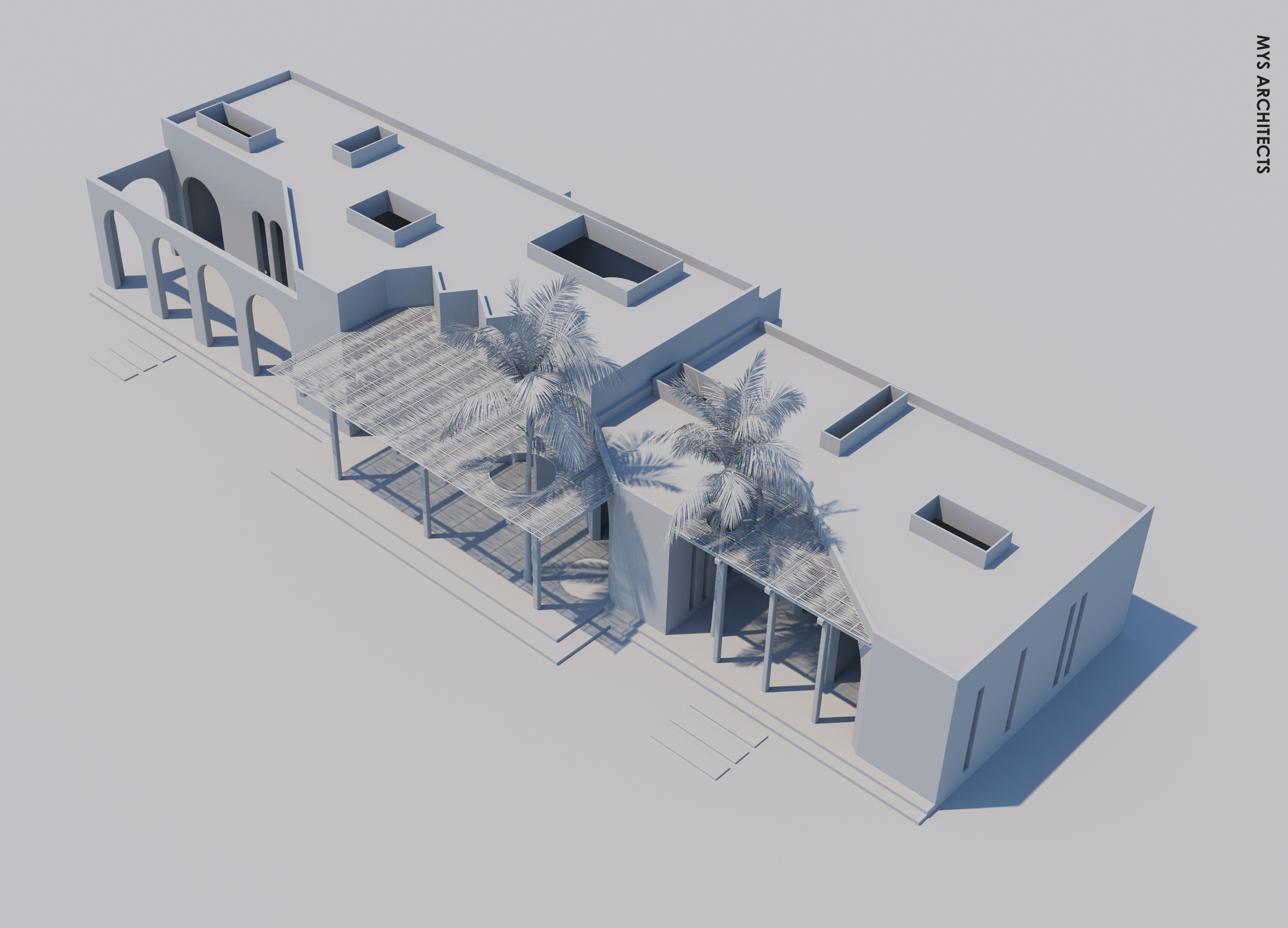 办公楼丨埃及开罗丨MYS Architects-11