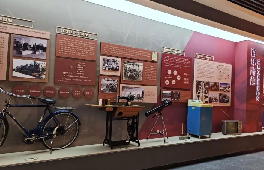 天树视觉×春城劳模工匠馆丨红色工业风致敬春城工匠魂-35