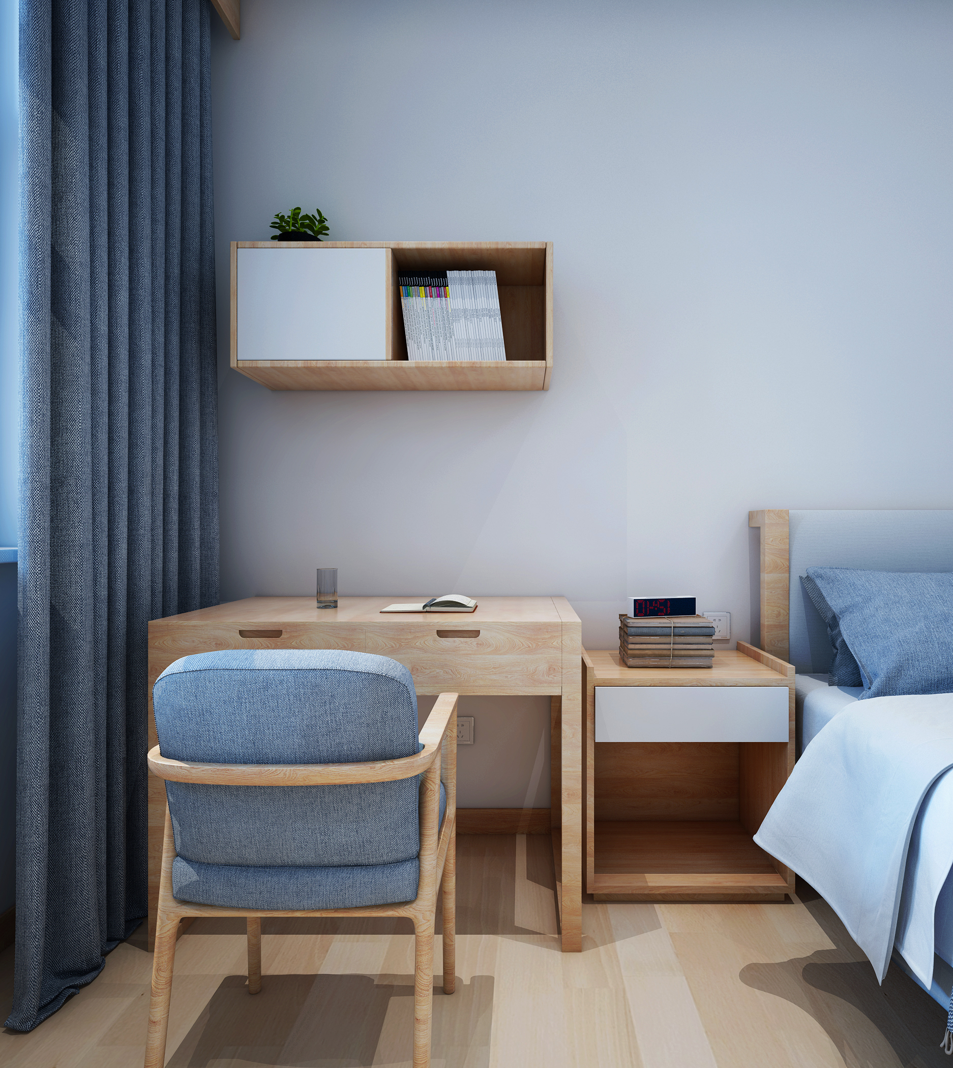 木系风打造自然家居，一家人的阅读梦想起航-30