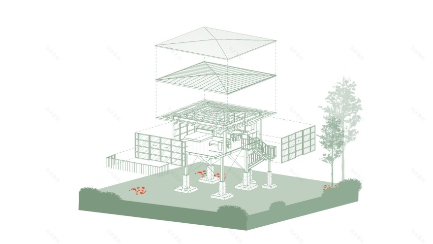 树屋工作室丨印度丨Stilt Studios-9