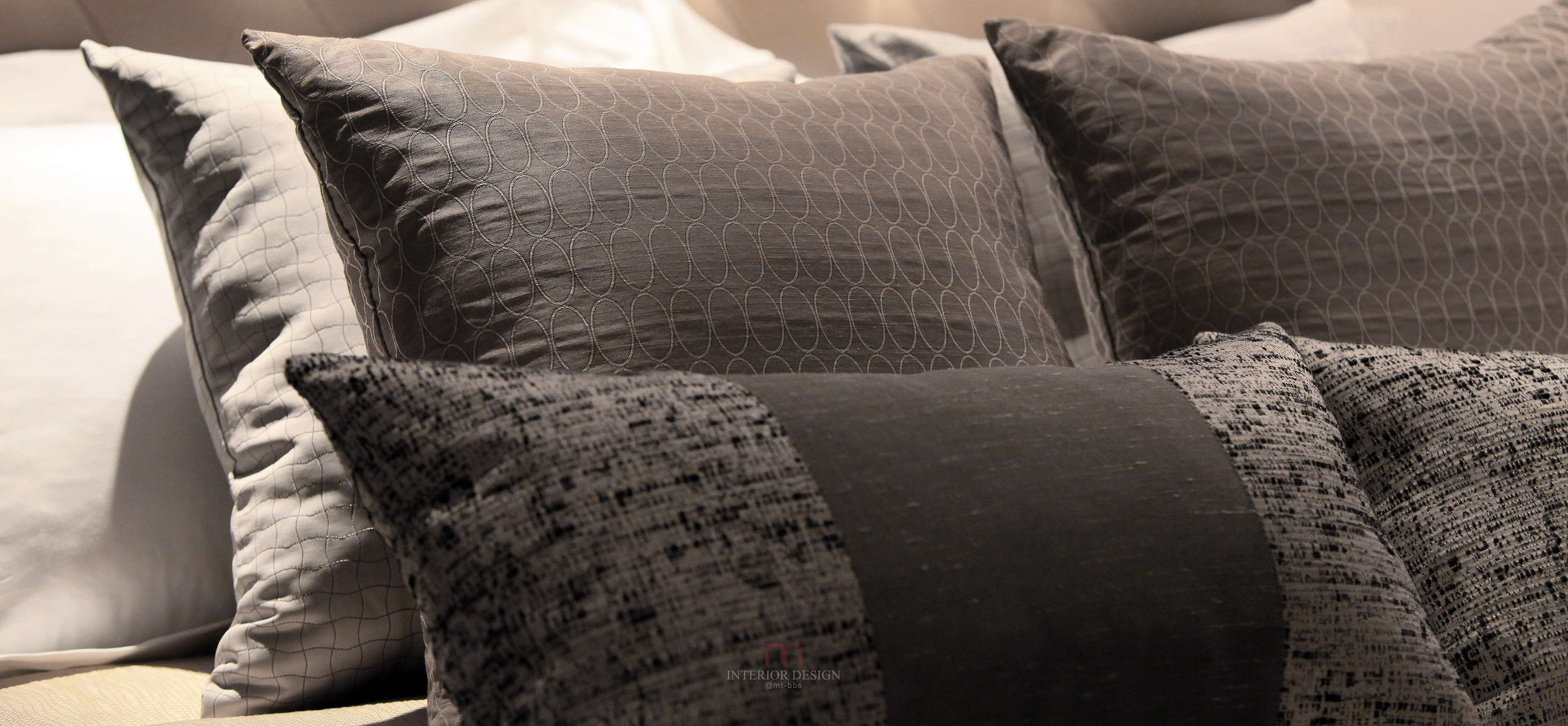 北京现代风格样板间      绽放-2-16