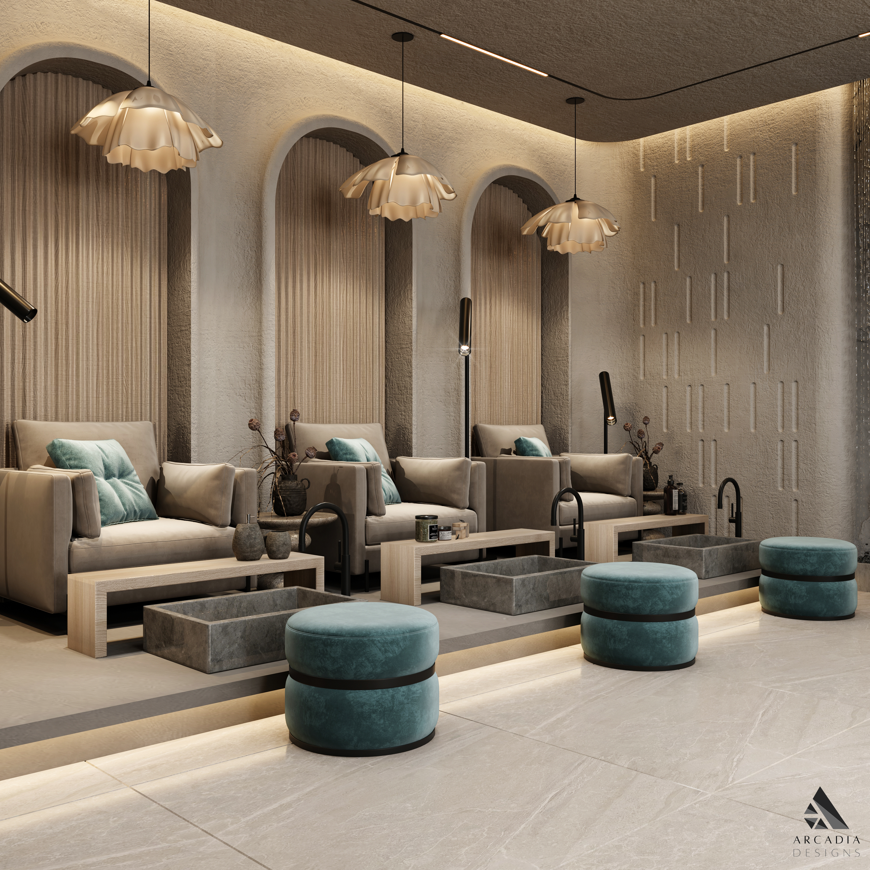 Modern Beauty Center and Spa Design-1