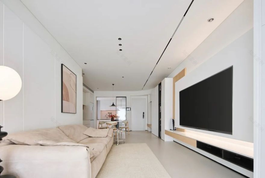 宝安·越秀和樾府I多冒昧啊,独享115m²木色+大白墙的独居女生的音乐游戏空间-25