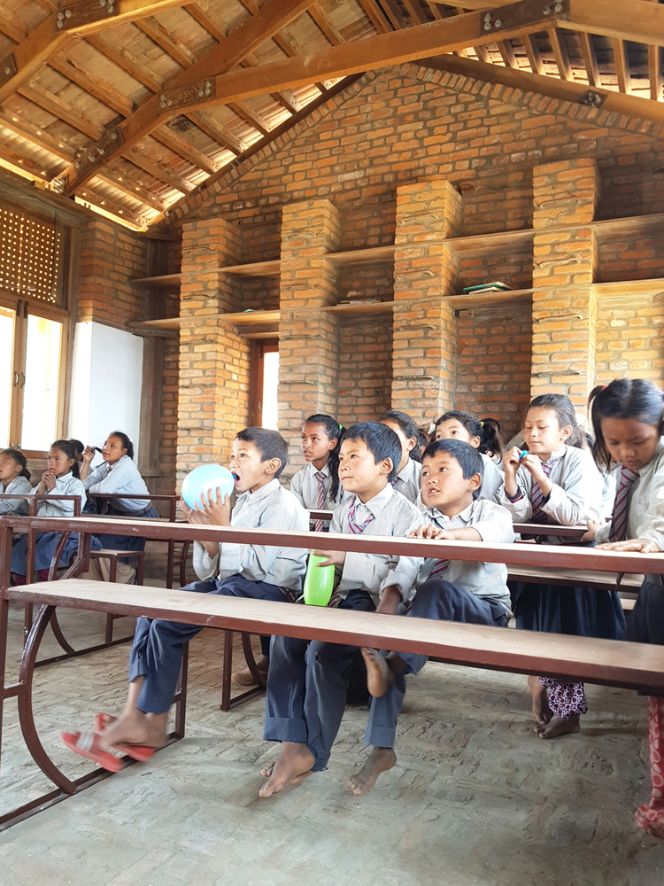 尼泊尔 Dhoksan 小学扩建工程丨supertecture gUG-25