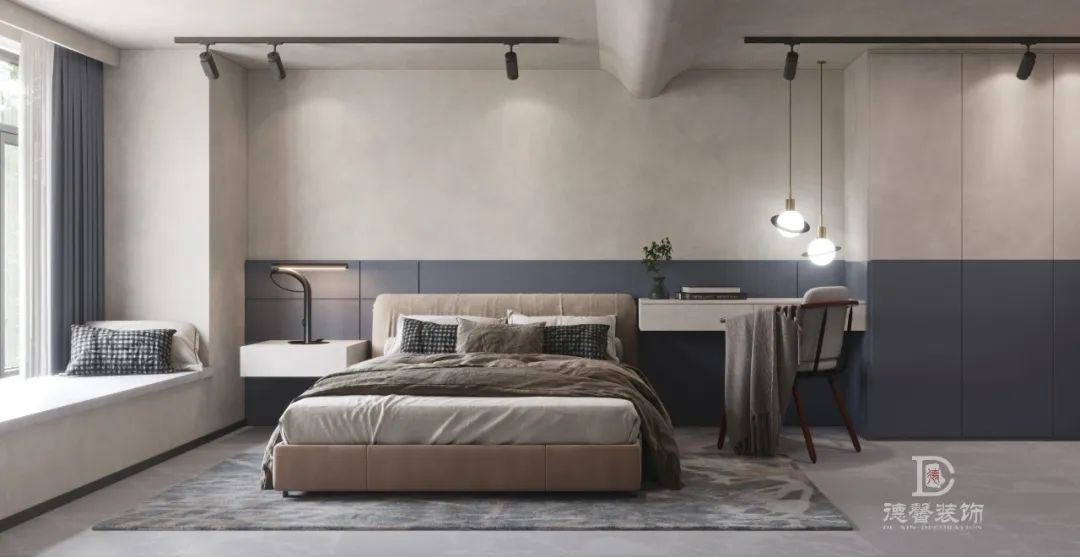 广州琶洲雅郡花园现代法式混搭别墅设计丨中国广州丨德馨装饰-9