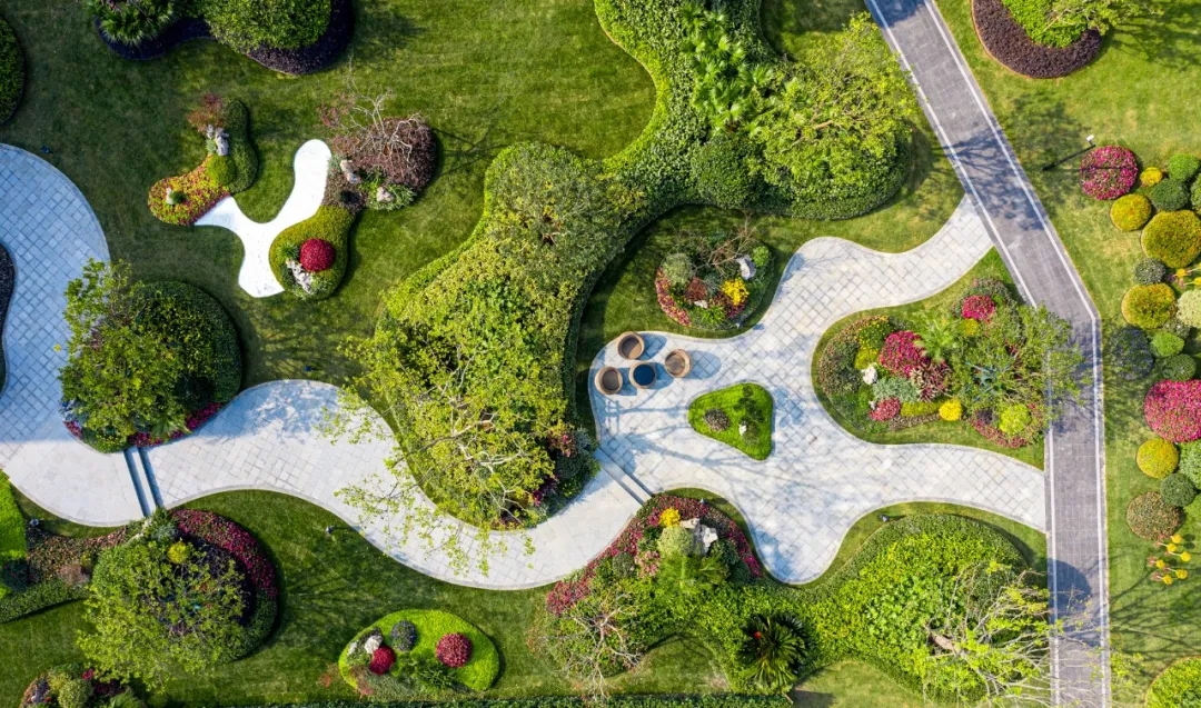 湖州滨江棕榈·十里春晓住宅景观丨中国湖州丨棕榈设计-33