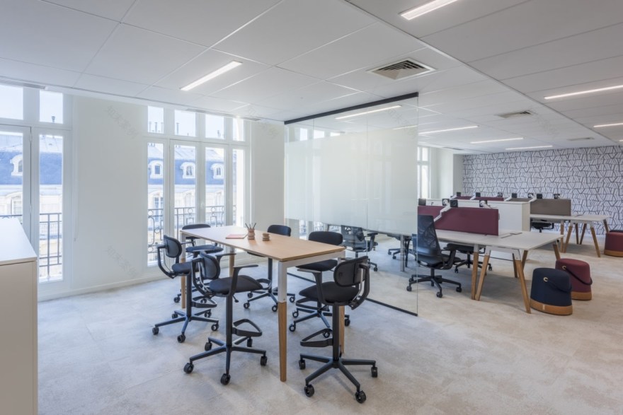 巴黎 Aésio 保险公司灵动办公空间丨法国巴黎丨CBRE Design-19