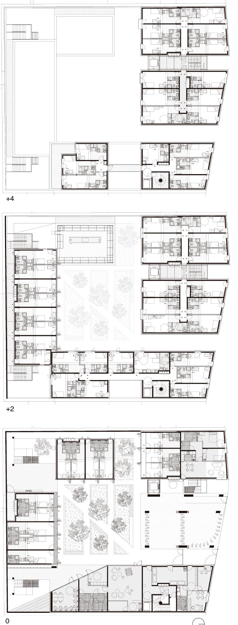 巴黎多元社区的学生公寓设计-16