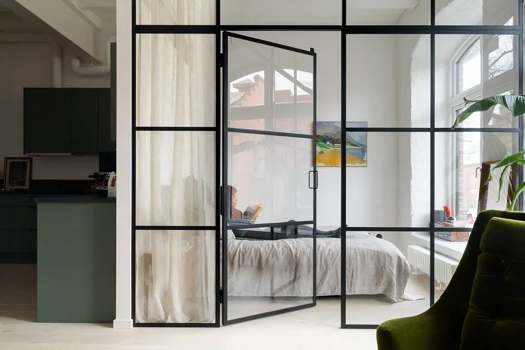 瑞典马莫小户型工业风 loft 设计-6