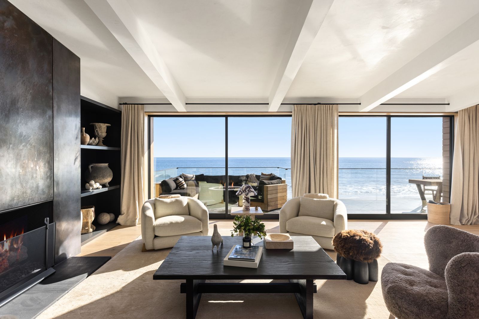 Malibu海边别墅丨美国丨Saffron Case-4