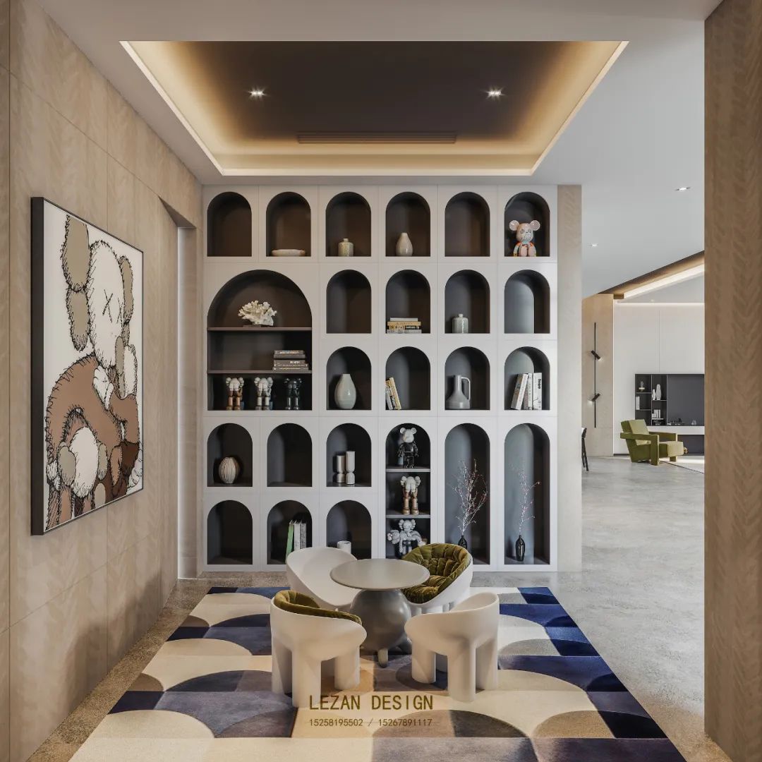 浙江慈溪 420㎡现代私宅设计——琦思&一想-22