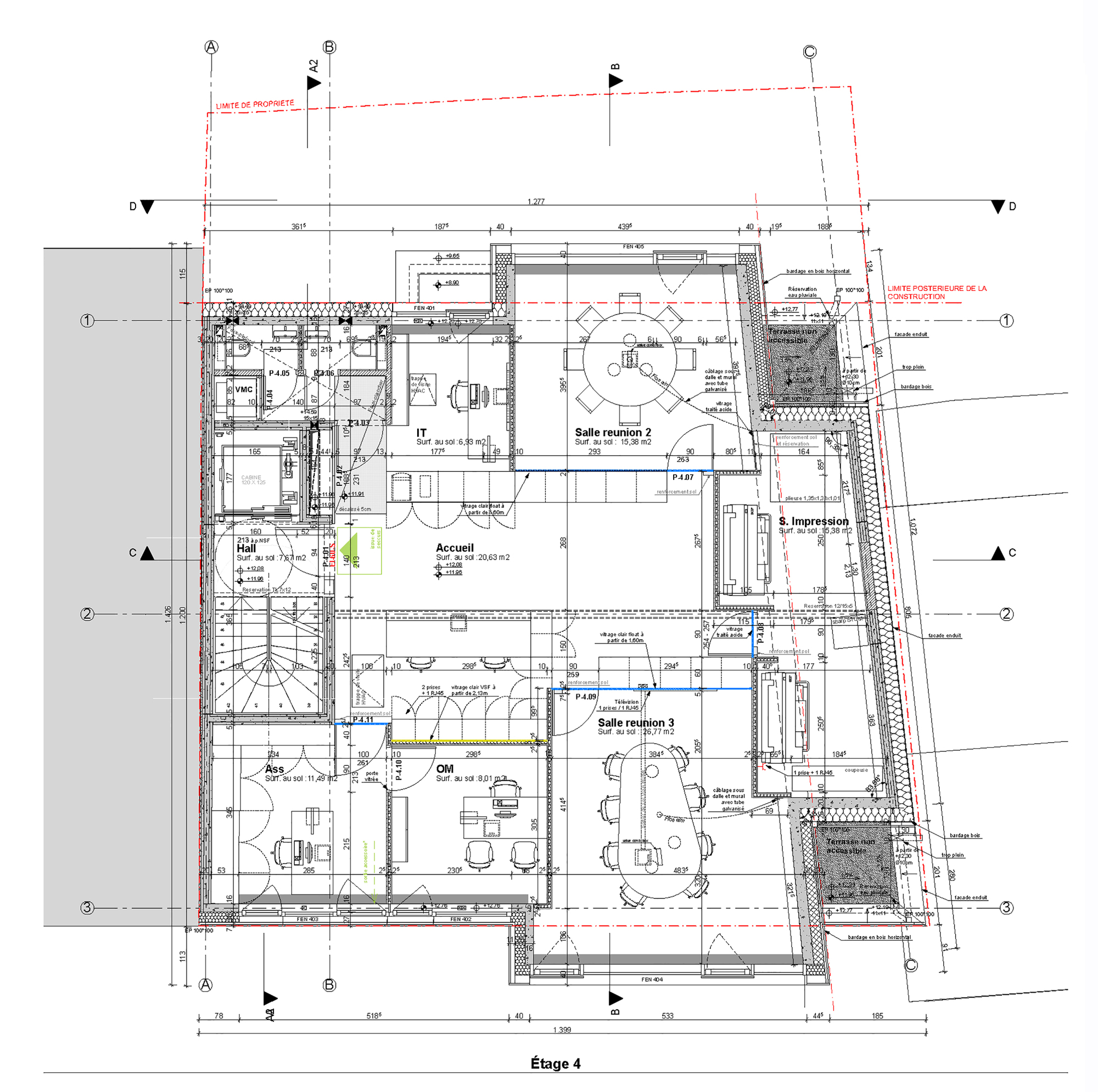 火焰之木 | 卢森堡城市 Bonnevoie 区办公建筑-28