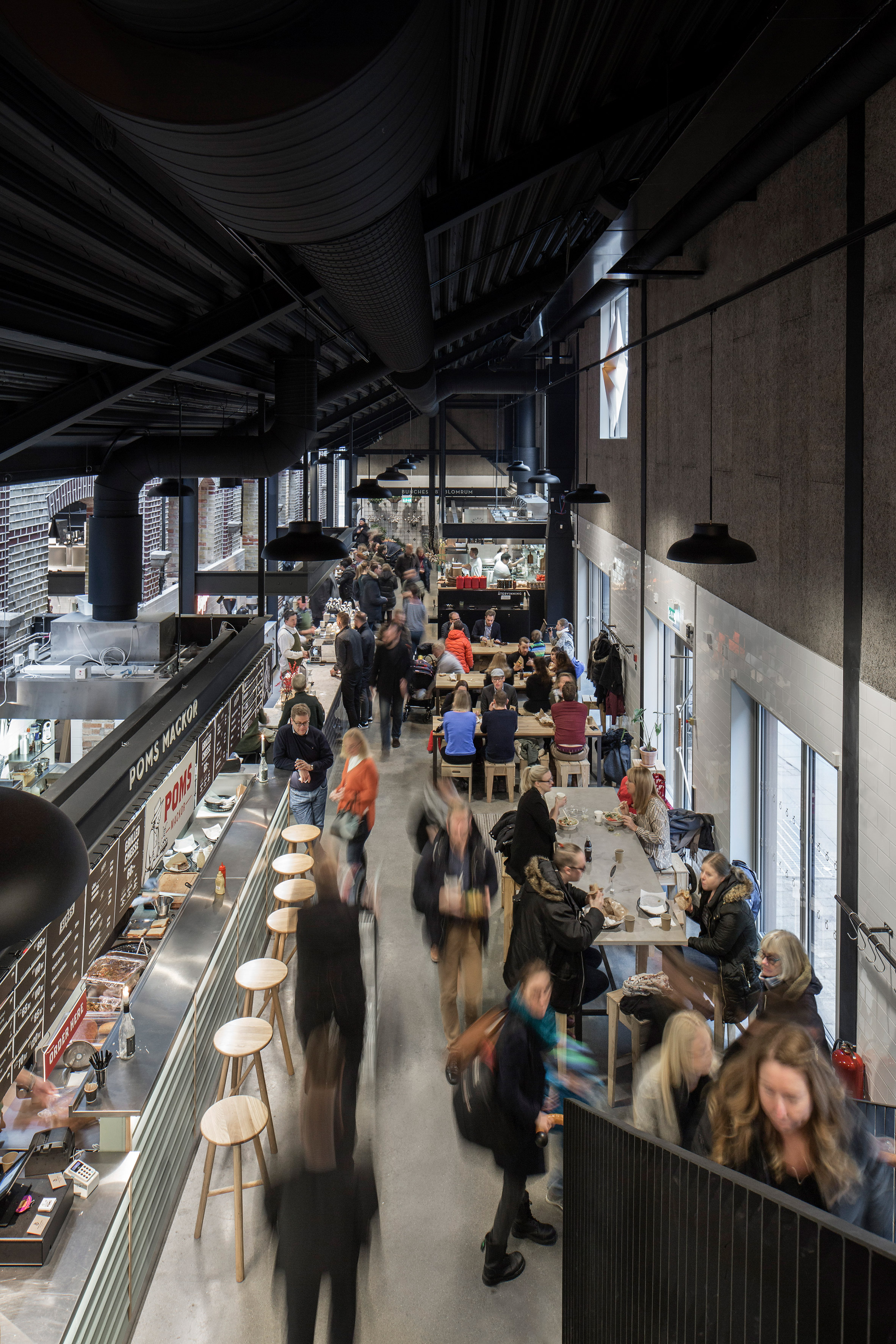 Wingårdh transforms roofless freight depot into Malmö Market Hall-16