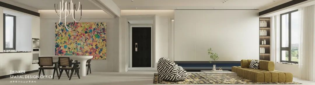 复地东湖国际 179㎡现代之家,极简温馨四口幸福空间-22