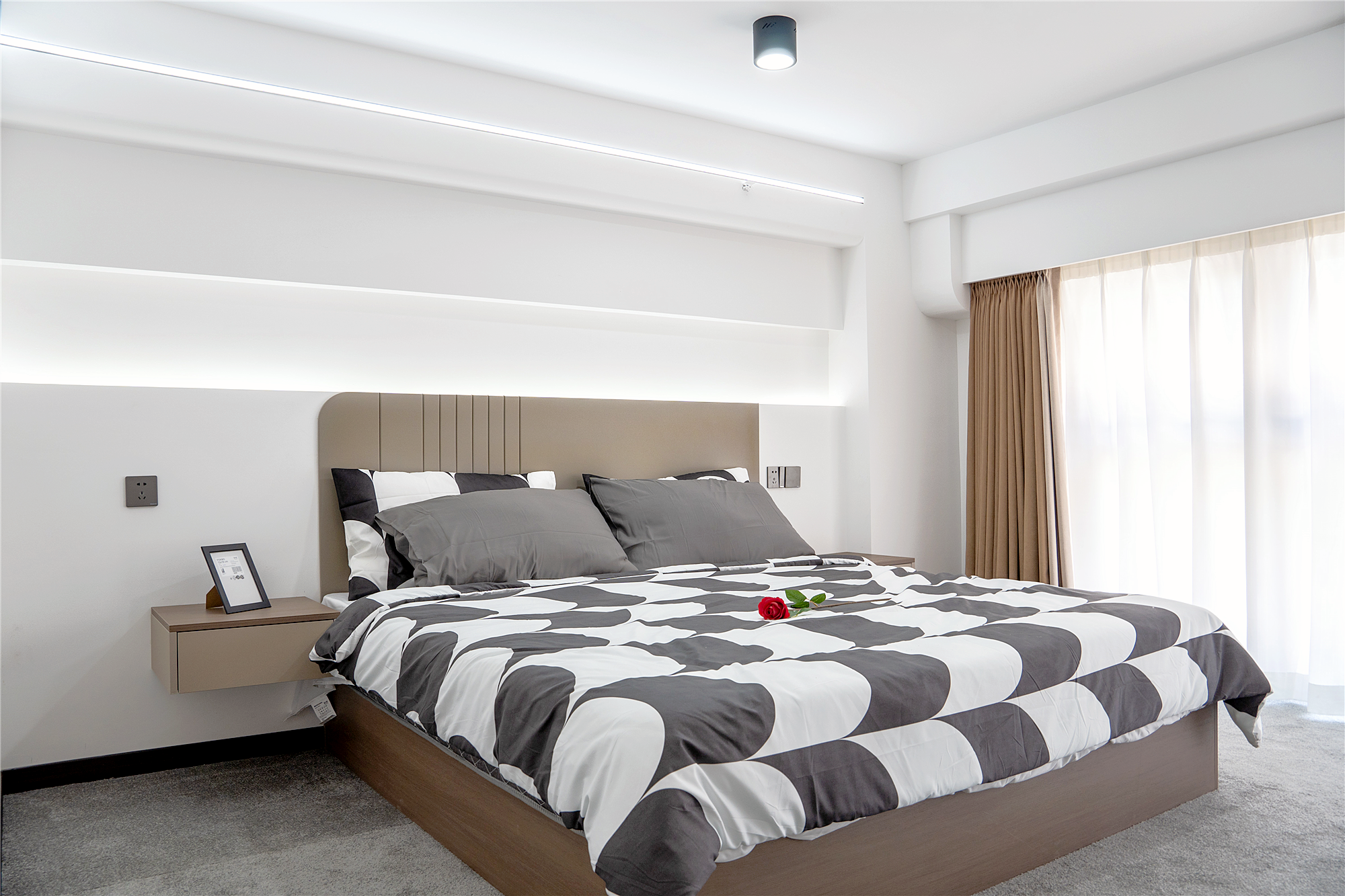 西安玖月里样板间设计丨中国西安丨西安壹禾墨影空间设计机构-13