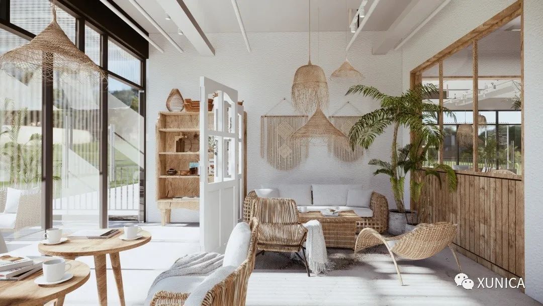 东南亚风情的松鼠部落咖啡店设计-61