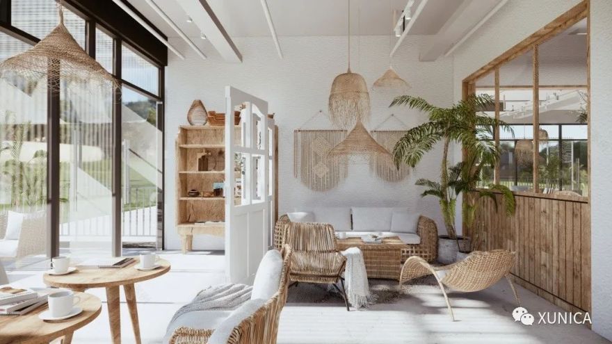 东南亚风情的松鼠部落咖啡店设计-61