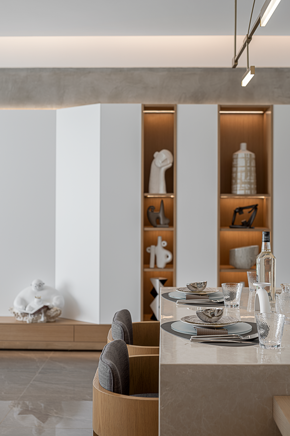 自然之境,现代简约的诗意居所丨中国银川丨重庆米修室内设计有限公司-9