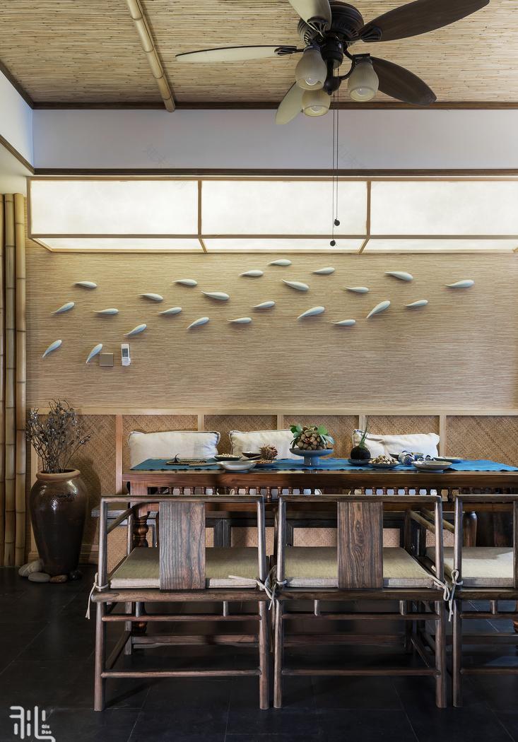 日光花园 | 自然元素融入现代家居,打造古朴生活空间-19