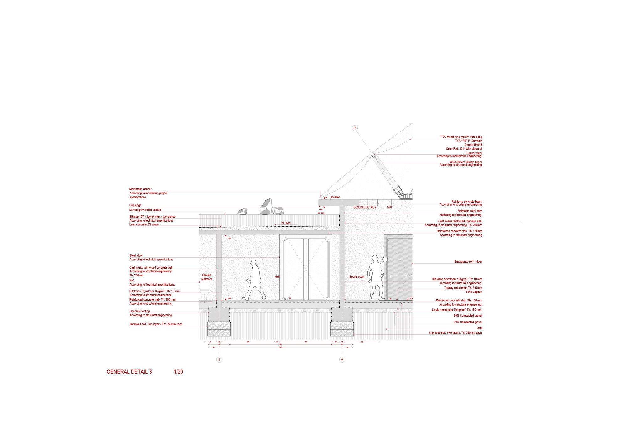 阿尔玛体育馆丨智利丨Benjamín Murúa Arquitectos-38