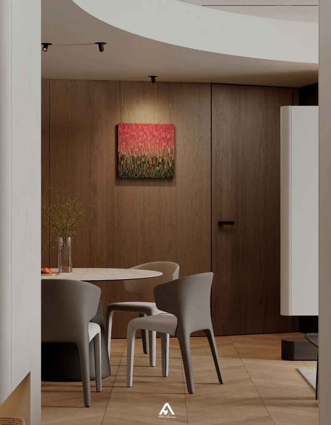 南昌阿鹤设计|家该有的样子——木质的温暖与灵魂。-27