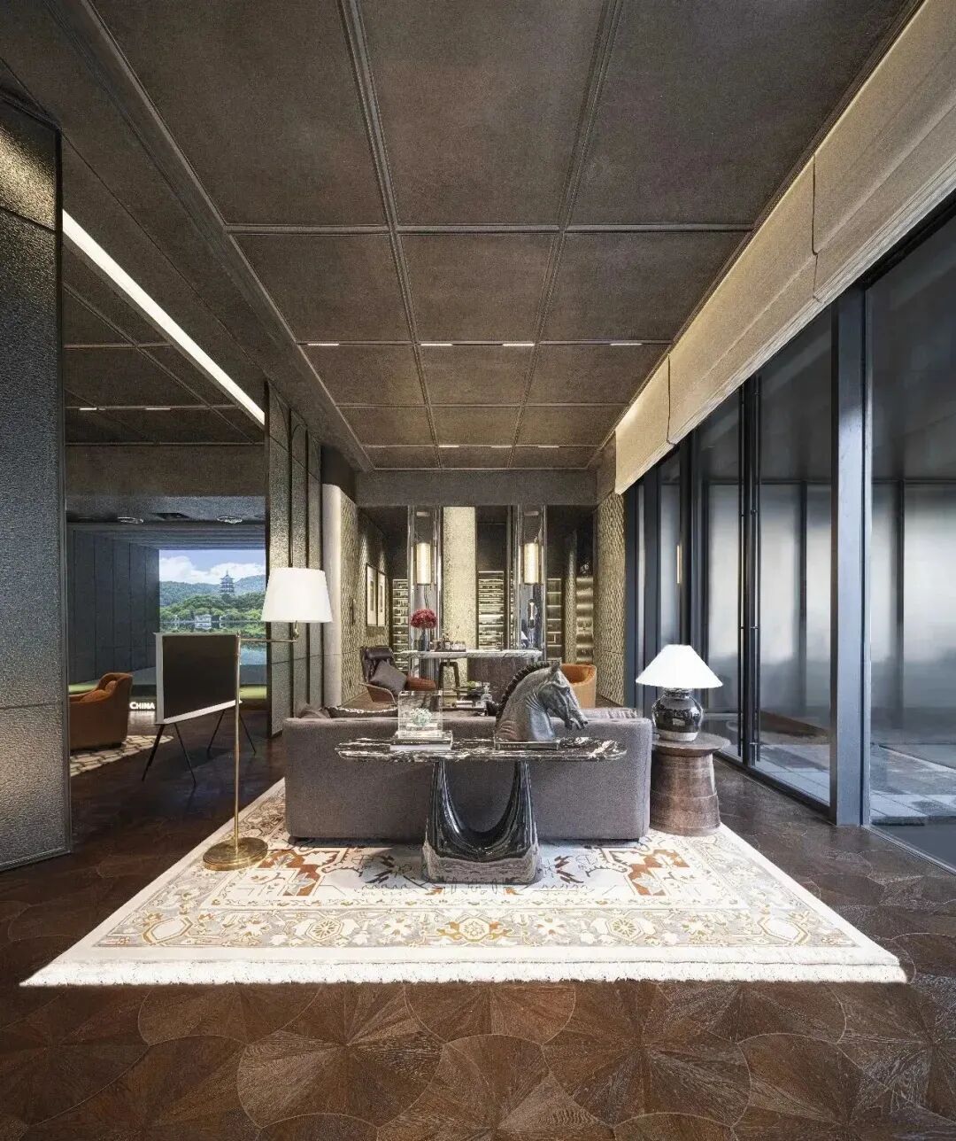 315㎡温州高定豪宅，被人膜拜的感觉太爽了！-28